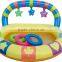 Safe inflatable children swimming pool