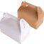 Fried chicken box with handle custom Logo paper board for restaurant Take Out Fast Food box