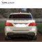 GLE63 diffuser for GLE Class W166 SUV to GLE63 style diffuser with exhaust tips