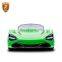 Dry Carbon Fiber Car Vent Engine Hood Bonnet Scoop Trim Strip For Mclaren 720S