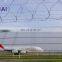 Anti Climb and Anti Cut Fence Security Airport Prison Barbed Wire 358 Fence
