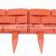 Red Brick Effect Plastic Garden Edging