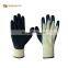 Sunnyhope 13 gauge knitted liner cheap Bamboo  foam latex General  safety work gloves floral foam coated  gloves