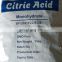 good quality food grade citric acid monohydrate
