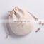 PandaSew Custom Logo Print Velvet Suede Drawstring Packaging Bag with Half Round Bottom Jewelry Pouch
