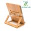 Wholesale Cheap natural Bamboo wood Folding holder Stand for iPad