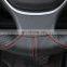New product recommendation 100% cowhide woven soft non-slip cover 38cm general-purpose vehicle steering wheel cover