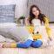 C70937A Two pieces cotton spring pajamas for women