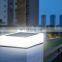 Die Cast Aluminum Solar Powered Available Outdoor Waterproof LED Column Head Night Lamp Garden Light