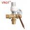 Custom Heating Control Dn25  Three Way Water Automatic Thermostatic Mixing Brass Valve