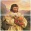 PPT/PET/PP 3D lenticular wall decorated picture of religion painting