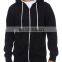 UK Free Shipping to custom plain wholesale 100% cotton full zipper up hoodies blank sweatshirts for men