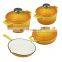Pre-seasoned cast iron nonstick pots and pans  cookware sets