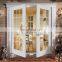 New style chinese top brand customized arched exterior door with glass
