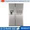 512L Side by side frost-free refrigerator with icemaker,water dispenser and mini bar