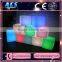 ACS Waterproof led cube furniture/led cube chair for garden/ cafe shop
