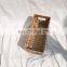 Handmade Water Hyacinth Storage Basket Wicker Rectangle Basket, Straw Box Hamper