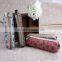 Vintage Rosy Print Canvas Zipper Pencil Bag For Girls