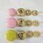 Brass material enamel color press snap buttons 405#15mm for clothes