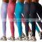 Wholesale V Back Gym Pants Tights High Waist Scrunch Butt Lifting Workout Running Quick Dry Seamless Yoga Leggings For Women