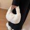 22Fur bag Plush bag Women's bag stylish soft handbag