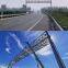 Hot-dip galvanized steel structure highway sign pole gantry for highway