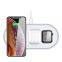 3-in-1 15W Wireless Charger Quick Charging Mobile Phone Holder Multiple Mobile Phones 5W/10W Output Power Multi-Function