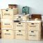 Handmade vintage style storage wooden gift box