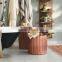 COPPER HAMMER DRUM STOOL