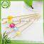 Low price top sell fruit pick bamboo fork