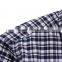 Men's shirts long Sleeve shirts men's checked Shirts 011