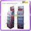 Supermarket Promotion Cardboard Floor Display Paper Shelf Stand
