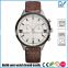 PVD grey/brushed 316L stainless steel case water resistant 5ATM man multi-functional stainless steel sport watch