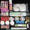 Pro 88 Pcs Plastic Box Nail Art Manicure Acrylic Powder Tip Tool Set