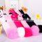 Soft TPU Genuiue Rabbit colorfull Fluffy Fur Tail Ball Phone Case Lxuxry Phone Case for Iphone and for Samsung