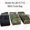 5 pcs stainelss steel BBQ tool set with wooden handle