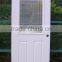 6 panel hollow core steel door