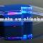 Unique USB wired transparent optical gift mouse with light-up led