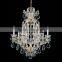 Maria Theresa 18 Lights Golden Long Crystal Chandelier Light