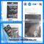 mobile accessories packaging tpu mobile phone back case zipper bag white with zipper packaging