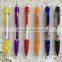 Novelty transparent ballpen with calendar