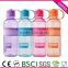 SGS BSCI 450ml 16oz custom joyshaker water bottle carrier labels