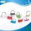 Hot Sell 2016 new style high quality square love lock with key