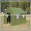 winter use army green camping tent/canvas army tent/outdoor tent