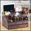 Creative multi function equisite leather household paper bo KTV European desktop storage tissue bo wholesale custom