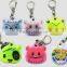 Customized Various Design promotional gifts PVC reflective keychain key chain