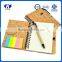 Wholesale school stationery notebook with pen for girl in top quality