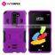 For LG K520 hard PC heavy duty armor mobile cover shockproof rubber phone case