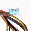 Molex 0022011062 to Molex 0022011062 2510 2.5mm pitch 6pin with UL1007 24AWG wire cable harness