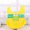 Different Colors Soft silicone rubber baby bib for sale